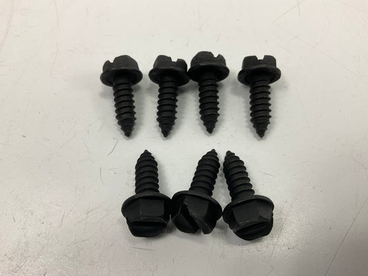 Auveco AP18354 Slotted Hex Washer Head License Plate Screw #14 X 3/4'' Qty 56