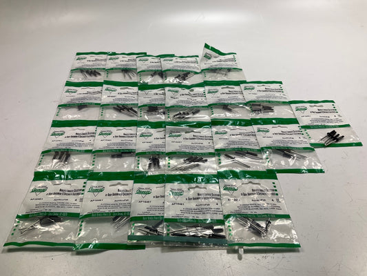 (x100) Auveco AP18461 Aluminum Rivets 5/32'' Dia, 3/64'' -1/4'' Grip