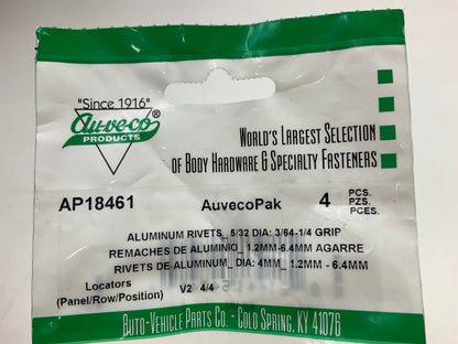 Auveco AP18461 Split-Type Rivet, 5/32'' Shank, 5/16'' Flange