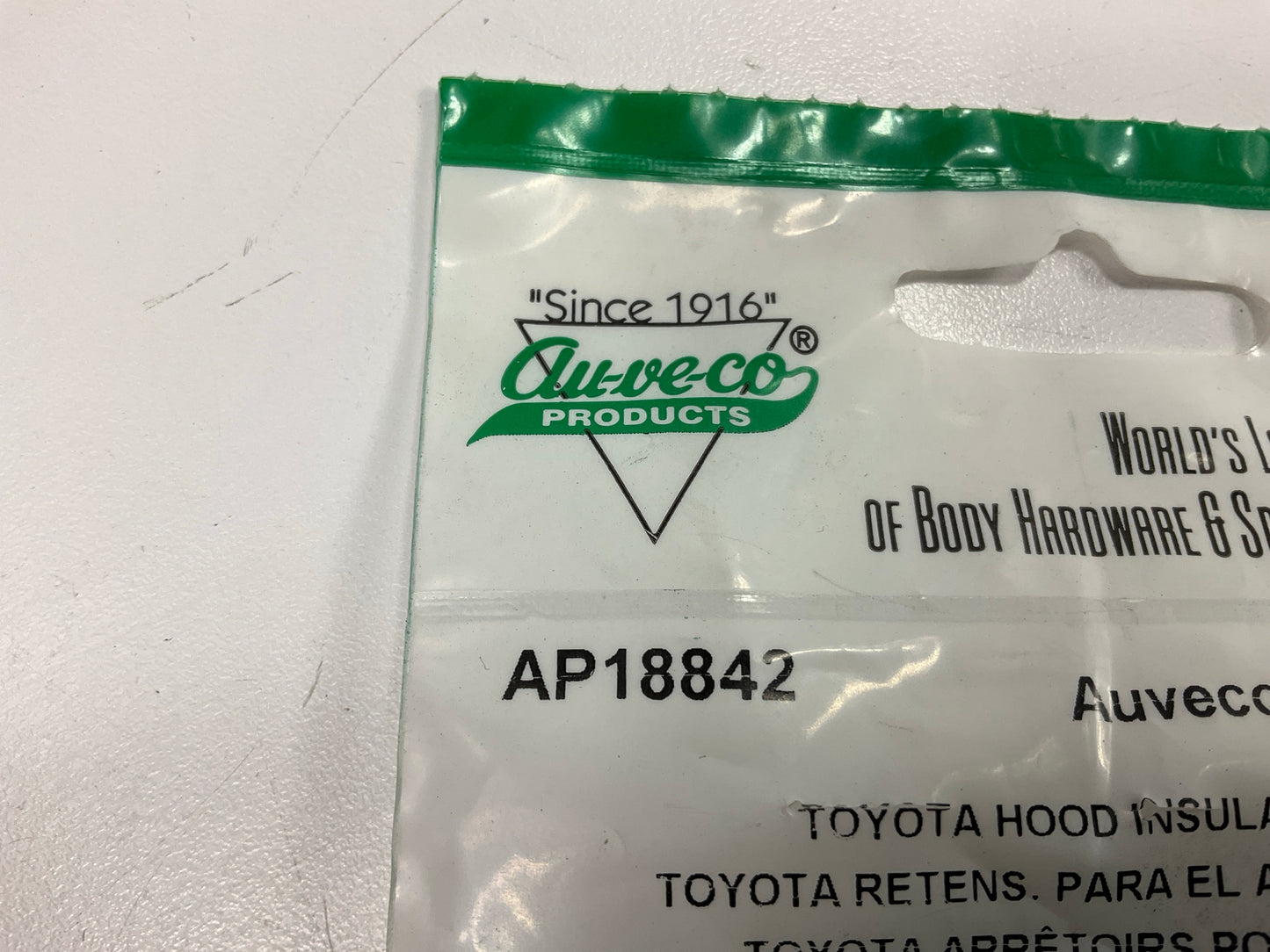 Auveco AP18842 Hood Insulation Retainer Qty 39