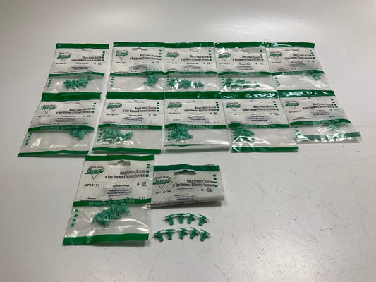 Auveco AP19171 Weatherstrip Retainer Head Size 5mm X 15mm Stem Lgth 10mm Qty 108