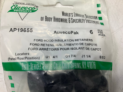 Auveco AP19655 Hood Insulation Re Tainer Ford 1975- Up Qty 120