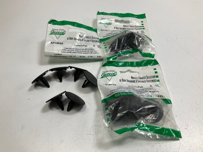 (18) Auveco AP19655 Hood Insulation Retainer Ford 1975- Up