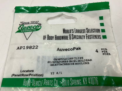 Auveco AP19822 Rocker Panel Moulding Clip Retainer Qty 76