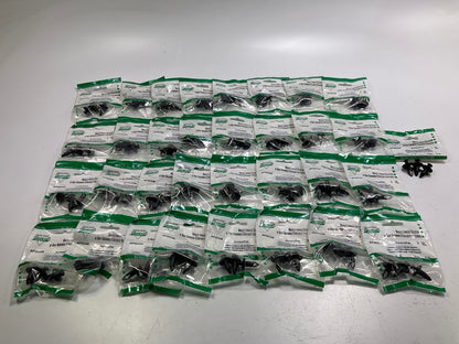 (x99) Auveco AP20348 Push-Type Retainer Clips 20mm Head Diameter