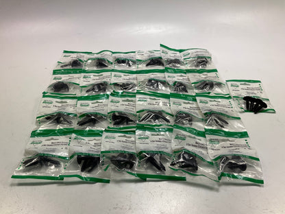 Auveco AP20366 Fender Liner And Mudflap Retainer Clips 22mm Head Dia - 100 Pcs