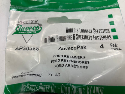 Auveco AP20366 Fender Liner And Mudflap Retainer Clips 22mm Head Dia - 100 Pcs