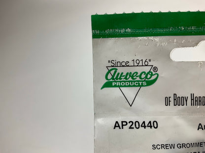(16) Auveco AP20440 Hood/ Fender Screw-Grommet, 20mm Head