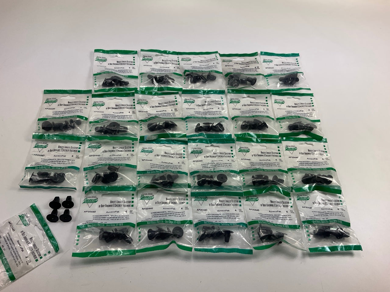 Auveco AP20440 Hood & Fender Screw Grommet M5.5 (#12) Screw Size Qty 92