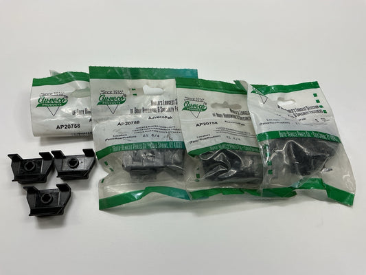 (12) Auveco AP20758 Front Fender & Bumper Cover Clip Width: 25mm Length: 34mm