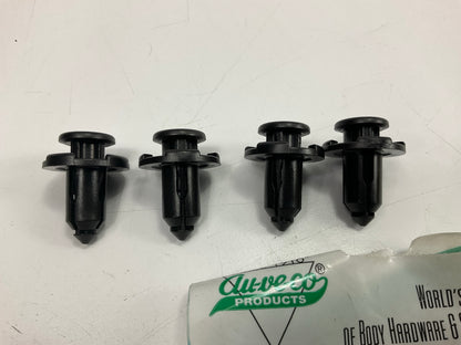 (4) Auveco AP21420 Bumper Fender Clip Retainer Fastener Rivet Screw