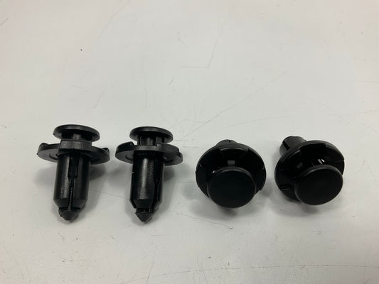 (4) Auveco AP21420 Bumper Fender Clip Retainer Fastener Rivet Screw