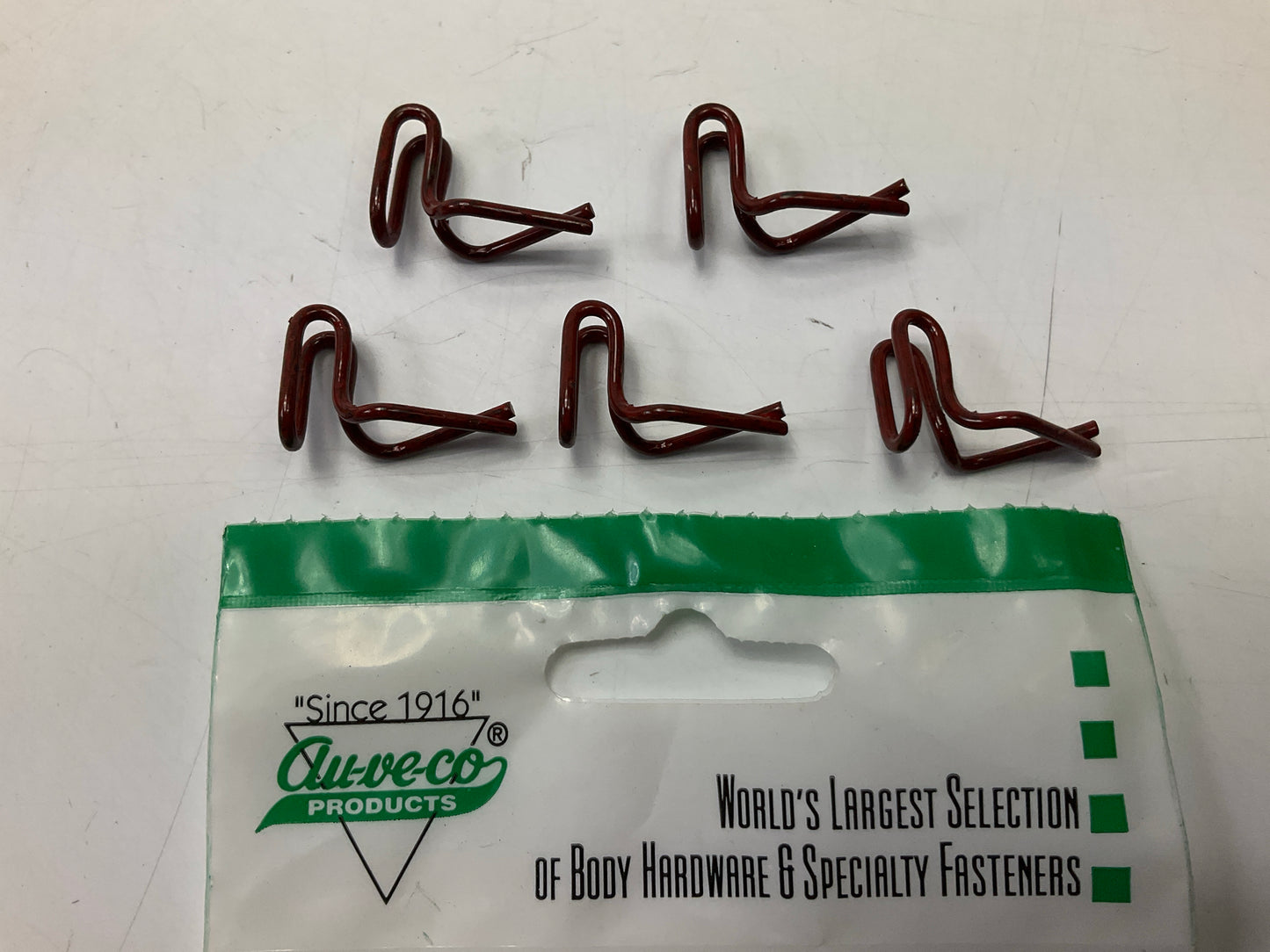 (5) Auveco AP2309 Door Trim Panel Fasteners, Metal, For 0.125'' Panels