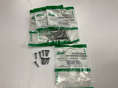 Auveco AP2710 Tapping Screw #8 X 3/4'' Phillips, Oval Head, Qty 40