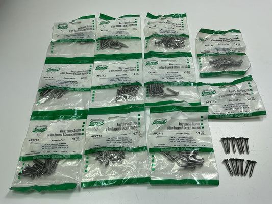 Auveco AP2713 Tapping Screw #8 X 1'' Phillips Oval Head Qty 132