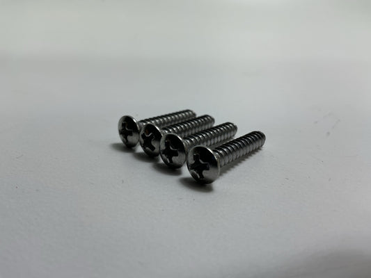 Auveco AP2713 Tapping Screw #8 X 1'' Phillips Oval Head Qty 132