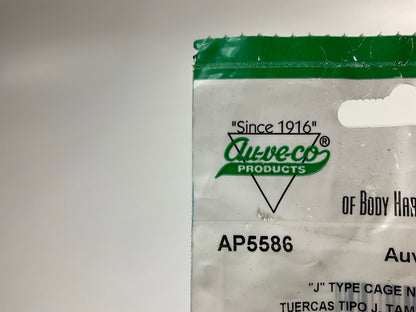 (12) Auveco AP5586 J Type Cage Nuts 1/4-20 Center To Hole 1/2''