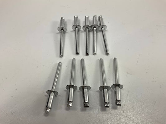 (30) Auveco AP8311 Panel Rivets Dome 3/8'' Diameter 3/16'' Grip 1/8''-1/4''