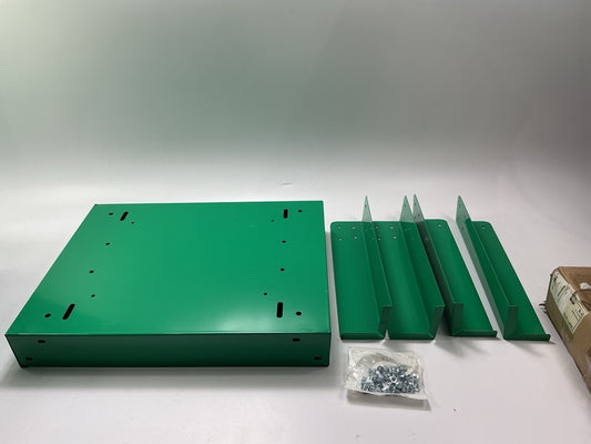 DAMAGED - Auveco B3 Metal Base Stand Cabinet Rack 2-96, 3-96 & 4-96, 15'' High