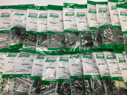 Wholesale Lot # 10 - Auveco Retainer Clips & Hardware Lot, 250 Packs As Shown