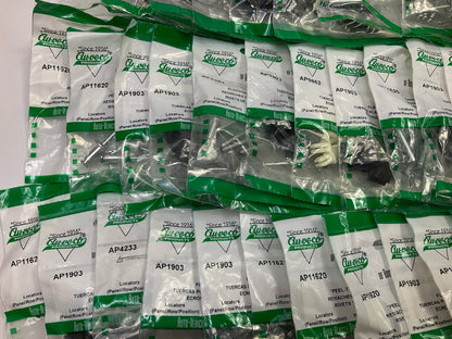 Wholesale Lot # 10 - Auveco Retainer Clips & Hardware Lot, 250 Packs As Shown