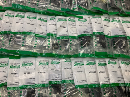Wholesale Lot # 10 - Auveco Retainer Clips & Hardware Lot, 250 Packs As Shown
