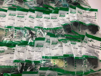 Wholesale Lot # 11 - Auveco Retainer Clips & Hardware Lot, 250 Packs As Shown