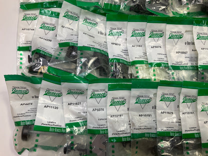 Wholesale Lot #12 - Auveco Retainer Clips & Mixed Hardware, 250 Packs Total