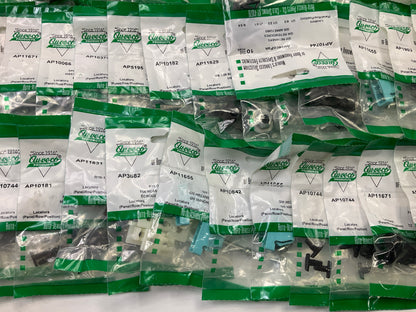 Wholesale Lot #12 - Auveco Retainer Clips & Mixed Hardware, 250 Packs Total