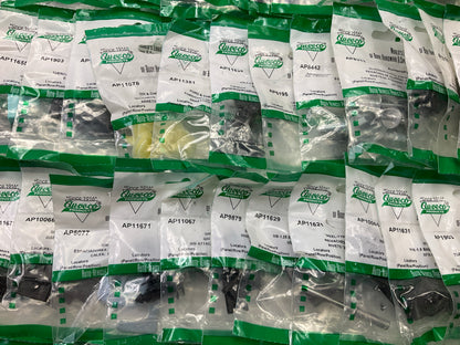 Wholesale Lot #12 - Auveco Retainer Clips & Mixed Hardware, 250 Packs Total