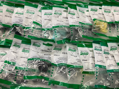 Wholesale Lot #12 - Auveco Retainer Clips & Mixed Hardware, 250 Packs Total
