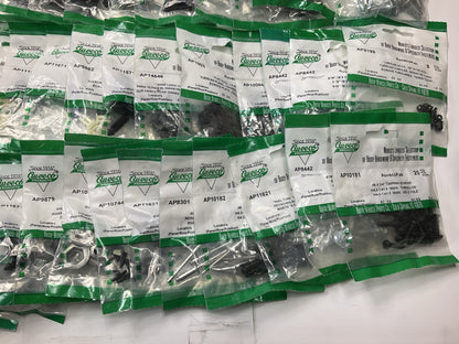 Wholesale Lot #12 - Auveco Retainer Clips & Mixed Hardware, 250 Packs Total