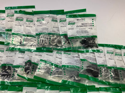 Wholesale Lot #12 - Auveco Retainer Clips & Mixed Hardware, 250 Packs Total
