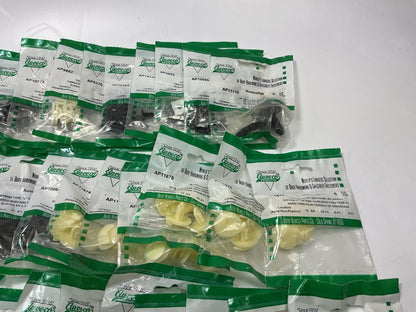 Wholesale Lot # 13 - Auveco Retainer Clips & Hardware Lot, 250 Packs As Shown