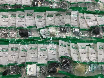 Wholesale Lot # 13 - Auveco Retainer Clips & Hardware Lot, 250 Packs As Shown