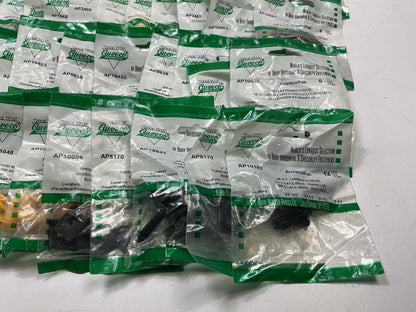 Wholesale Lot # 14 - Auveco Retainer Clips & Hardware Lot, 250 Packs, As Shown