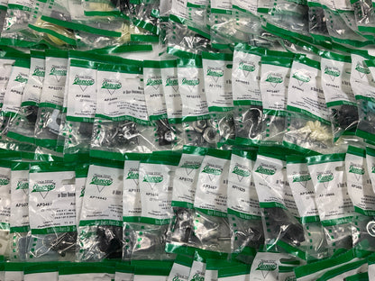 Wholesale Lot # 15 - Auveco Retainer Clips & Hardware Lot, 249 Packs As Shown