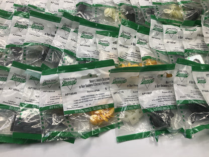 Wholesale Lot # 17 - Auveco Retainer Clips & Hardware Lot, 250 Packs As Shown