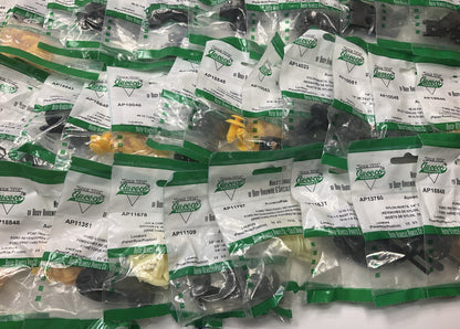 Wholesale Lot # 17 - Auveco Retainer Clips & Hardware Lot, 250 Packs As Shown