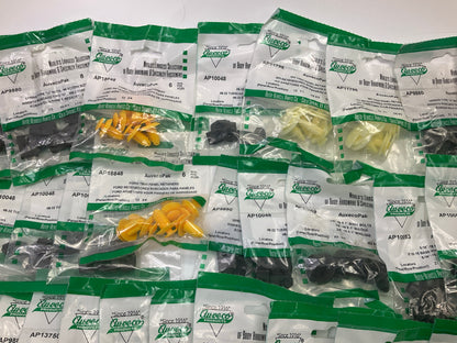 Wholesale Lot # 17 - Auveco Retainer Clips & Hardware Lot, 250 Packs As Shown