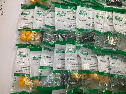 Wholesale Lot # 17 - Auveco Retainer Clips & Hardware Lot, 250 Packs As Shown