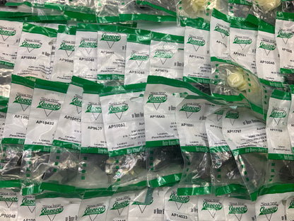 Wholesale Lot # 17 - Auveco Retainer Clips & Hardware Lot, 250 Packs As Shown