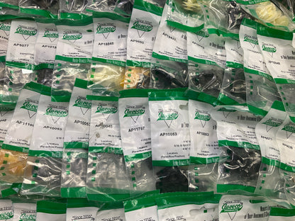 Wholesale Lot # 18 - Auveco Retainer Clips & Hardware Lot, 250 Packs As Shown