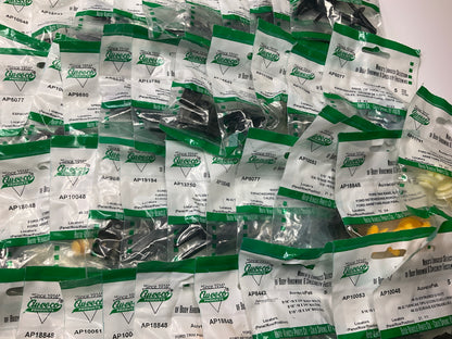 Wholesale Lot # 18 - Auveco Retainer Clips & Hardware Lot, 250 Packs As Shown