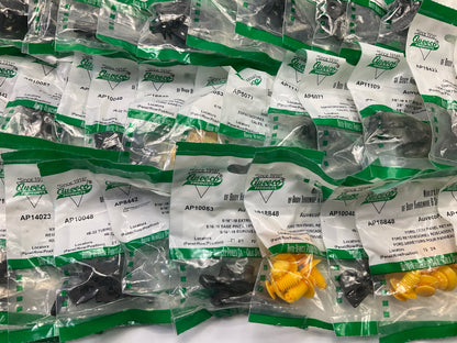 Wholesale Lot # 18 - Auveco Retainer Clips & Hardware Lot, 250 Packs As Shown