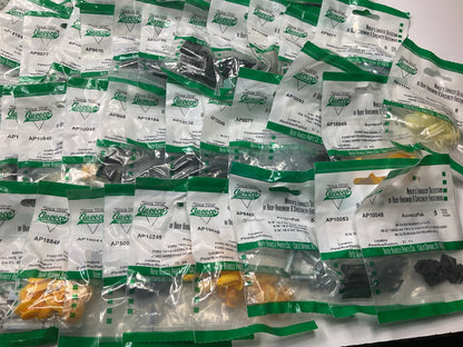 Wholesale Lot # 18 - Auveco Retainer Clips & Hardware Lot, 250 Packs As Shown