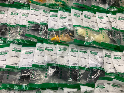 Wholesale Lot # 18 - Auveco Retainer Clips & Hardware Lot, 250 Packs As Shown