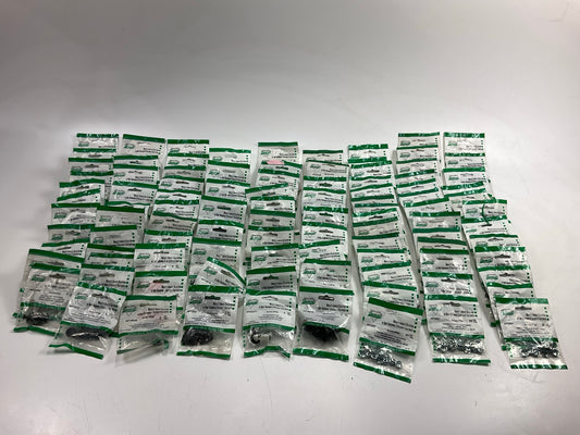 Wholesale Lot #21 - Auveco Retainer Clips & Hardware Lot, 100 Packs As Shown