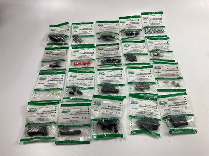 Wholesale Lot #21 - Auveco Retainer Clips & Hardware Lot, 100 Packs As Shown