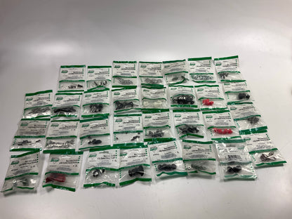 Wholesale Lot #21 - Auveco Retainer Clips & Hardware Lot, 100 Packs As Shown